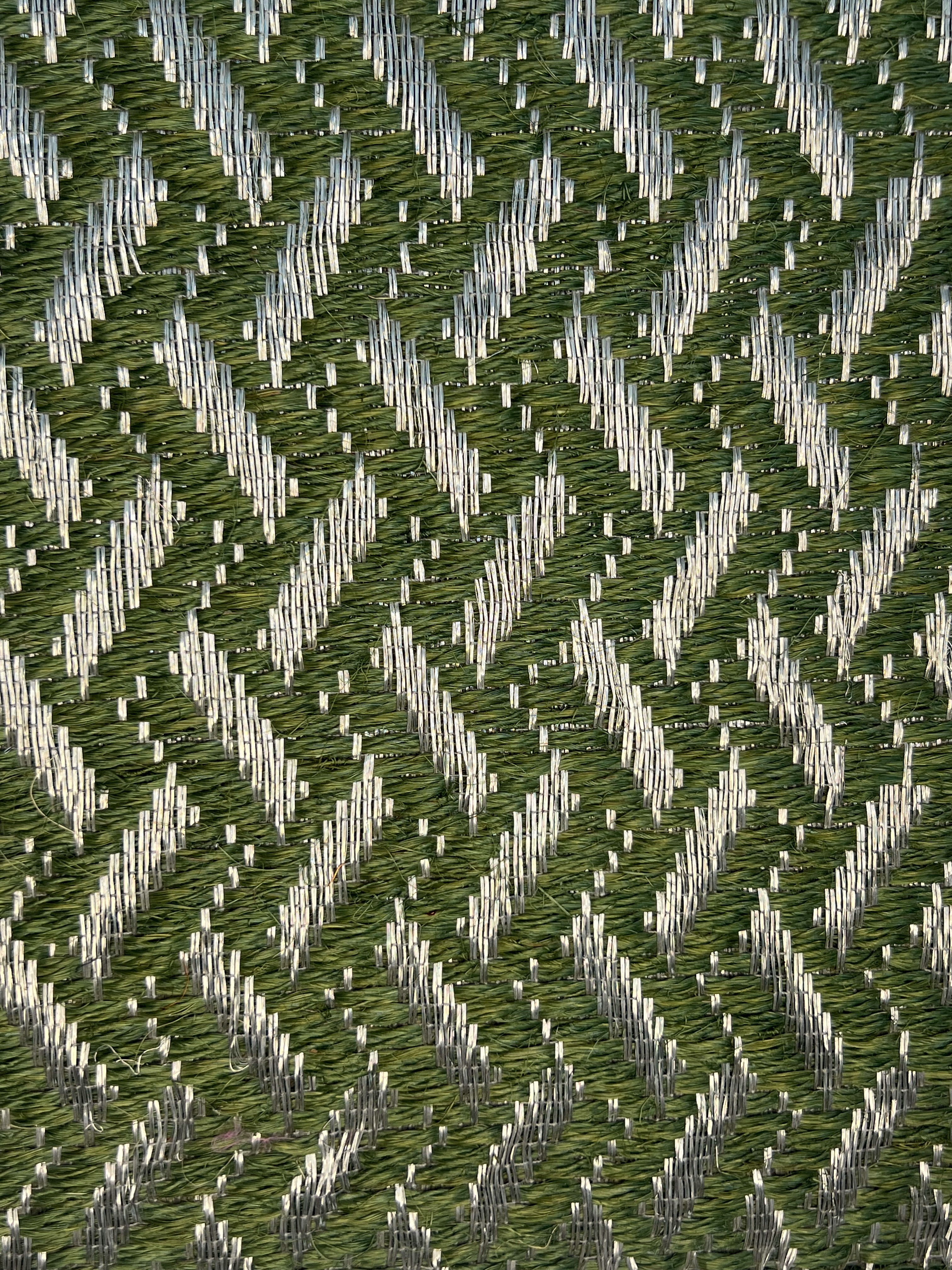 Linen Herringbone Area Rug
