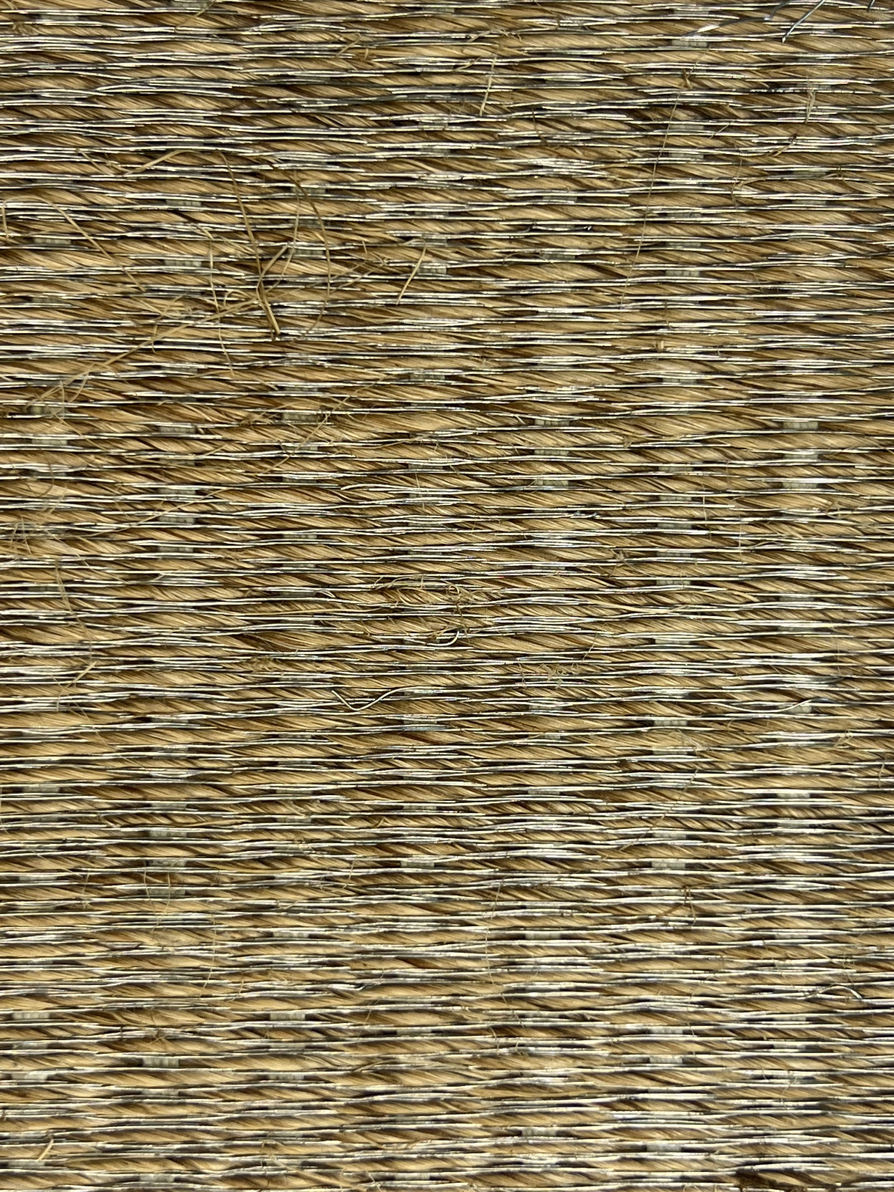 Natural Green-tan Seagrass Weave Area Rug