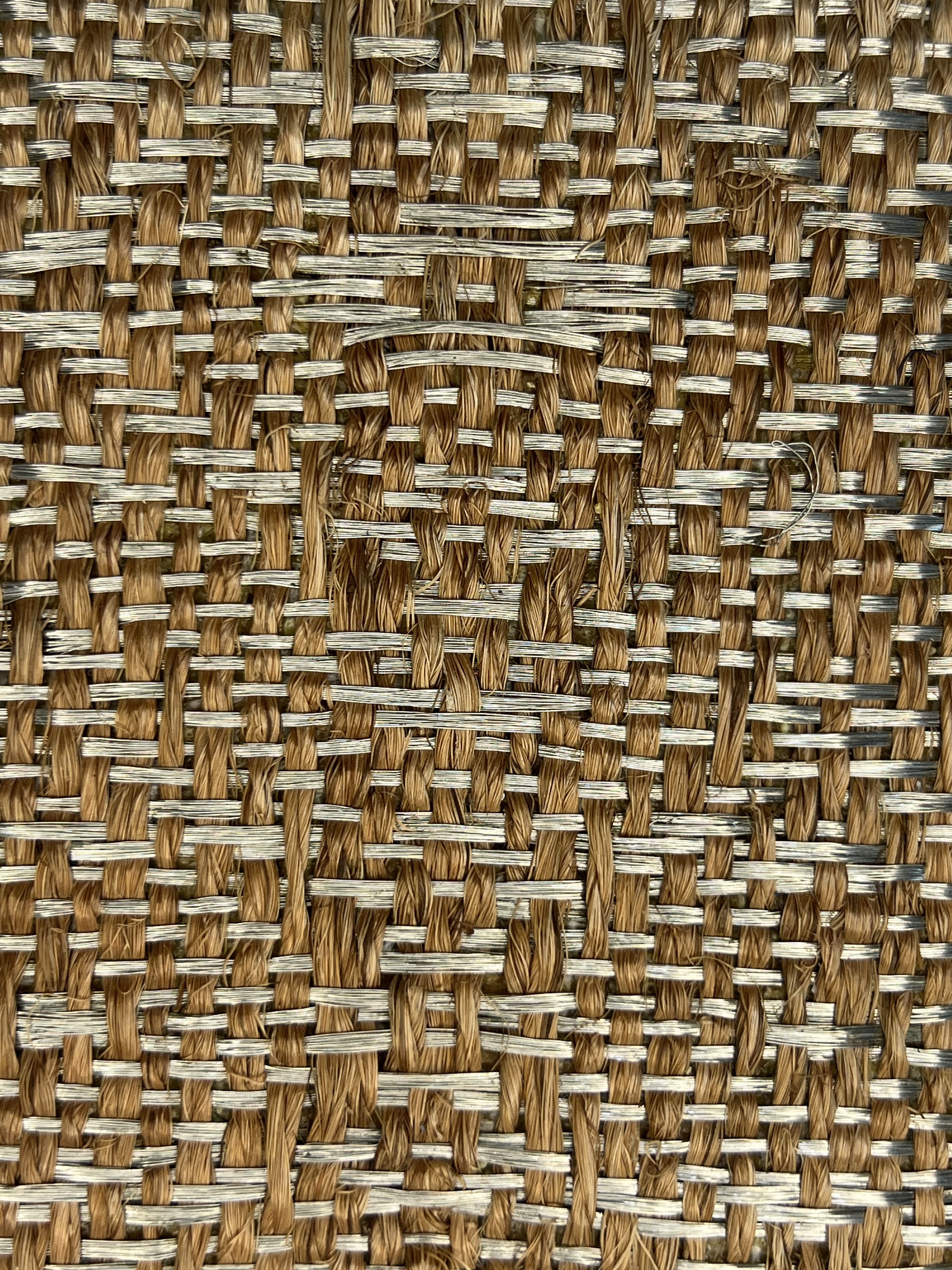 Green and Tan Weave Area Rug